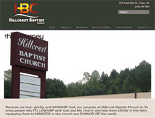 Tablet Screenshot of hillcrestgalax.org